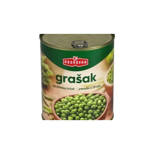 Grasak 850g limenka podravka