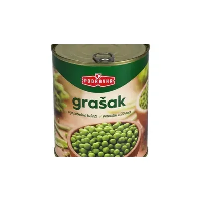 Grasak 850g limenka podravka