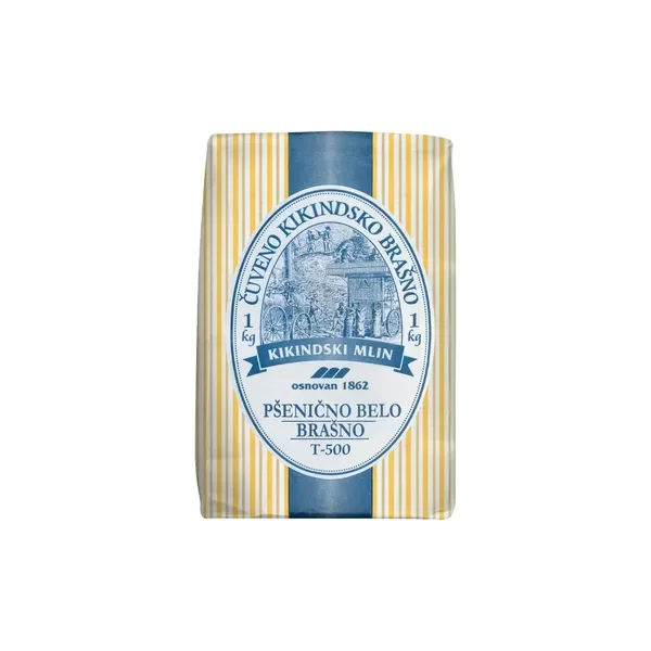 Brašno t500 1kg Kikindski Mlin