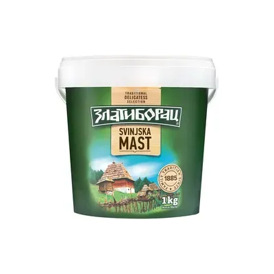 Zlatiborac domaca svinjska mast kantica