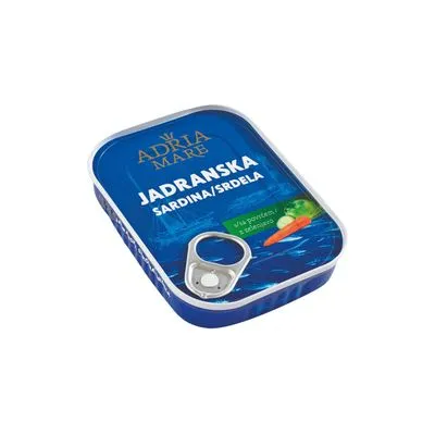 Sardina Adria Mare povrće 105g