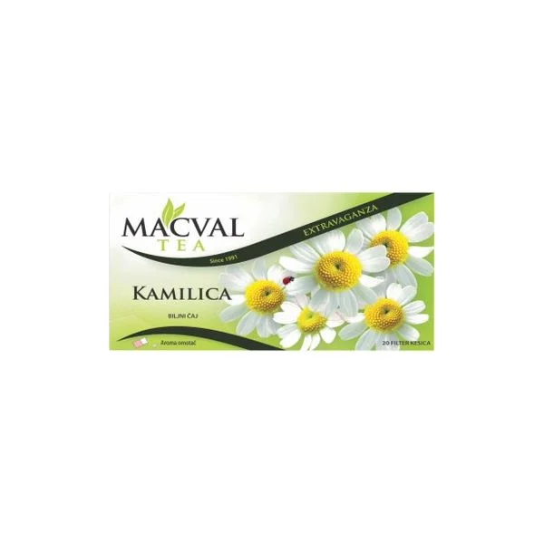 Čaj kamilica extravaganza Macval 20g