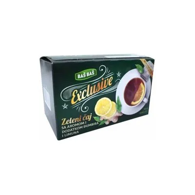 Čaj zeleni đumbir&limun baš baš 30g