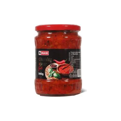 Ajvar ljuti Chunky Maxi 540g.