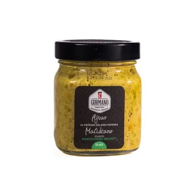 Ajvar od zelenih paprika malidžano Gurmano 300g