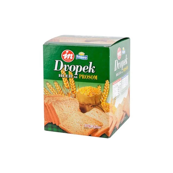 Dvopek sa prosom 130g Aleksandrija