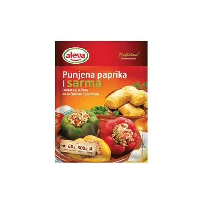 Začin za punjenu papriku i sarmu 60g Aleva