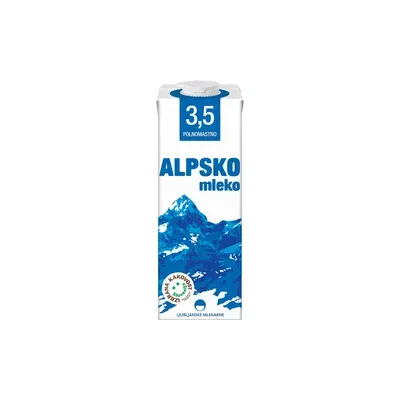 Mleko alpsko 3.5%mm 1l