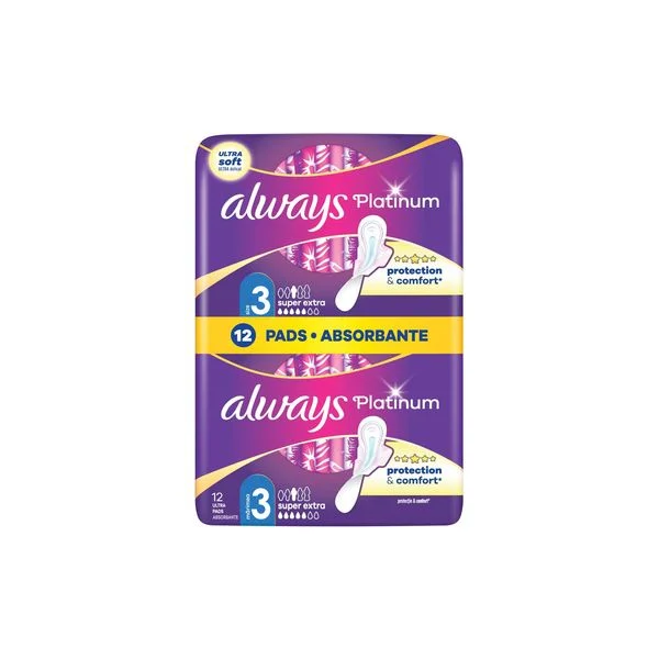 Ulošci always platinum night duo 12pcs size 3