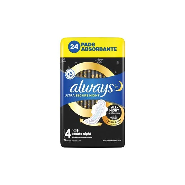 Ulošci higijenski ultra night Always 24/1