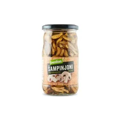 Šampinjoni rezani 690gr.kozmetik plus