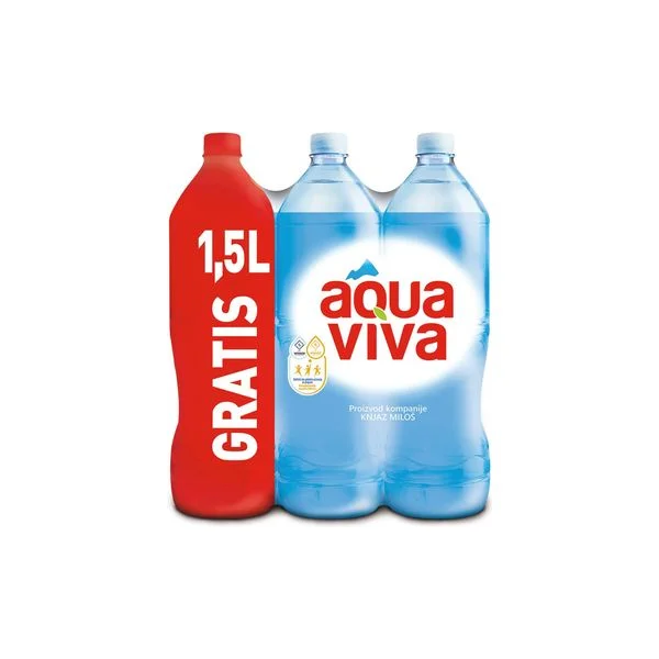 Aqua Viva negazirana voda pet 6x1.5l 5+1