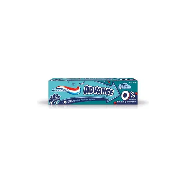 Z.p.decja aquafresh 75ml advance 9-12y(12)