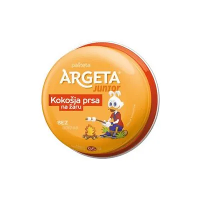 Pašteta kokošija junior prsa na žaru 95g argeta