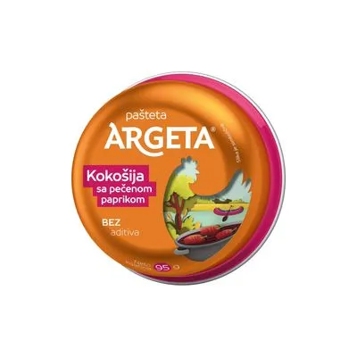 Pašteta argeta sa pečenom paprikom 95g