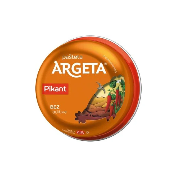 Argeta pašteta kokošija pikant 95gr.