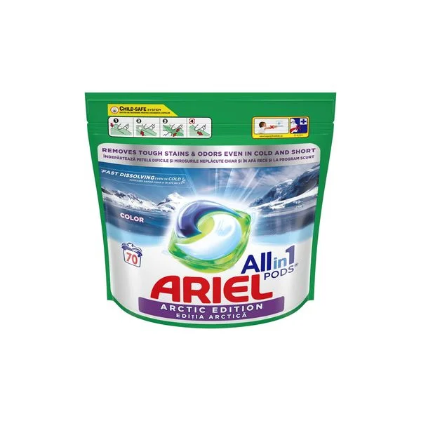Ariel kapsule arctic edition 70kom.