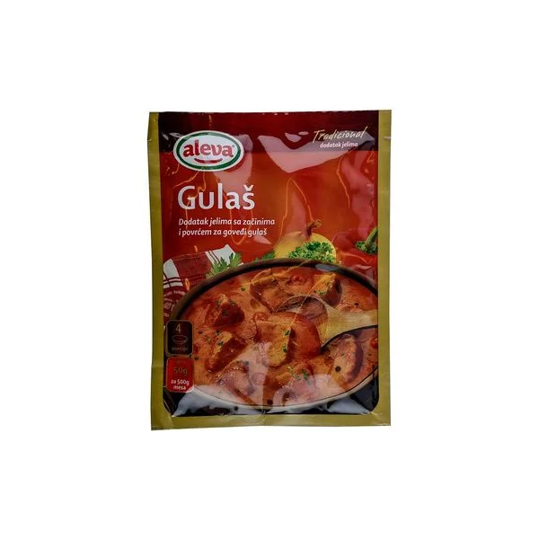 Začin za goveđi gulaš 50g Aleva