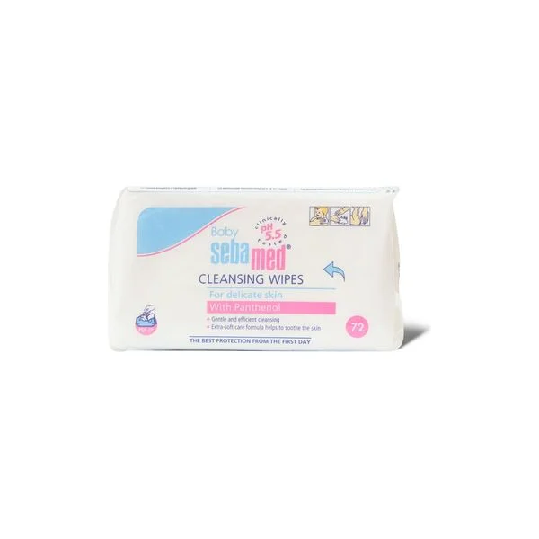 Vlažne maramice baby Sebamed 72/1
