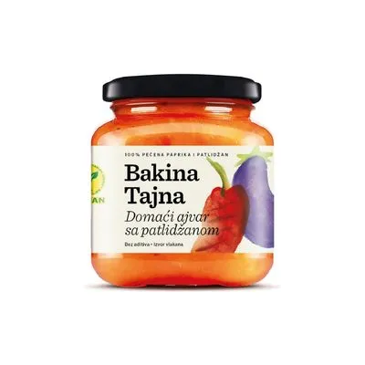 Bakina tajna ajvar sa patlidzanom 550gr
