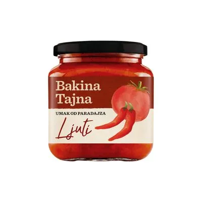 Umak od paradajza ljuti 300gr Bakina Tajna