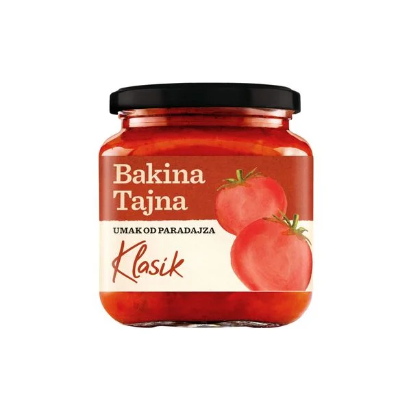 Bakina tajna sos za pastu paradajz klasik 300gr