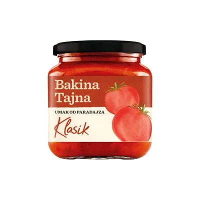 Bakina tajna sos za pastu paradajz klasik 300gr