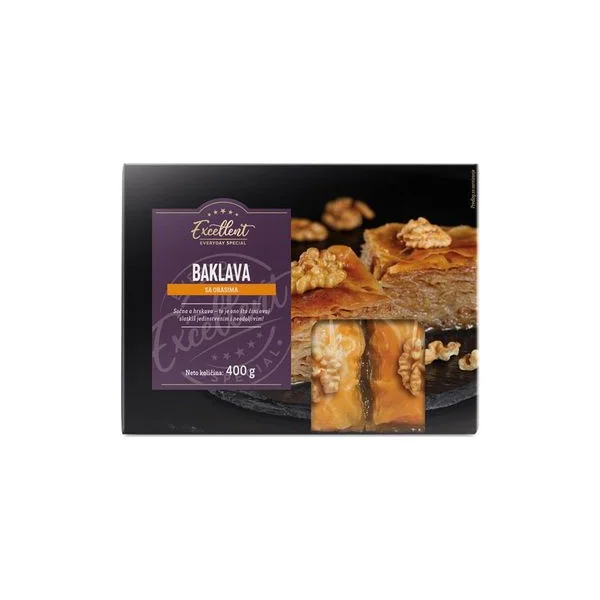 Baklava sa orahom Excellent 400g