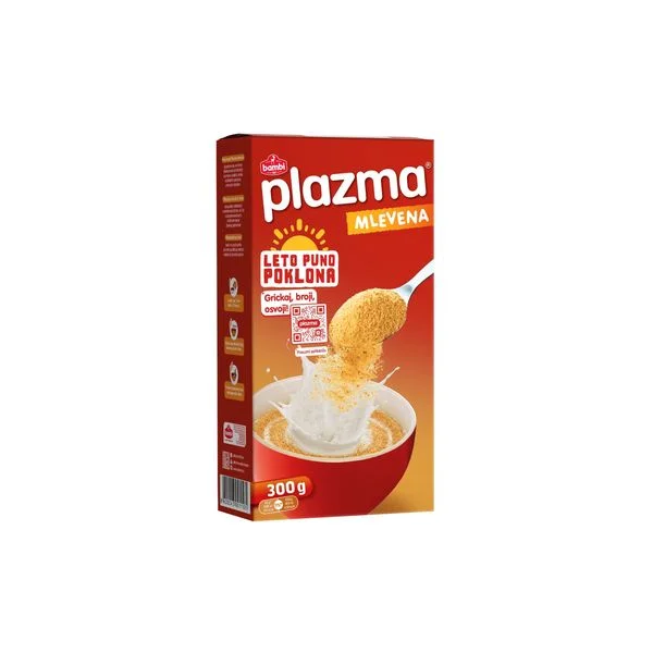Keks plazma mlevena 300gr Bambi