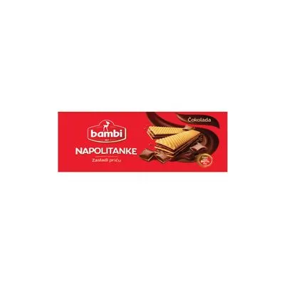 Napolitanke čokolada 185g bambi