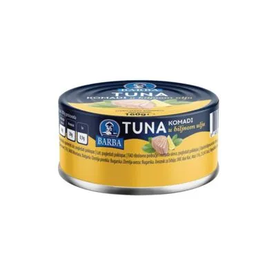 Barba tuna komadi u ulju 160gr