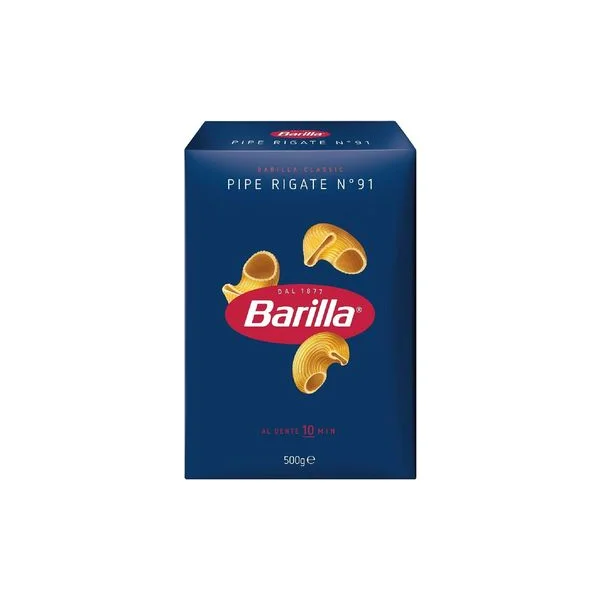 Testenina pipe rigate 500g Barilla
