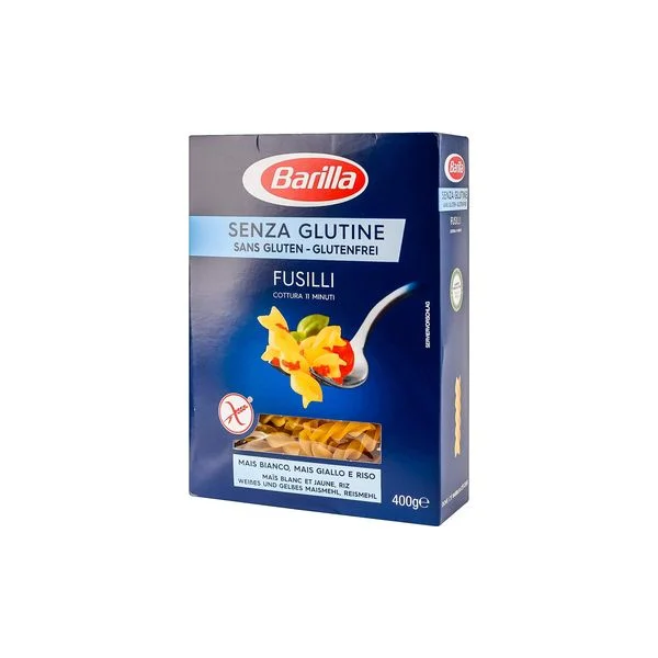 Fusilli barila bez glutena fusili 400 gr