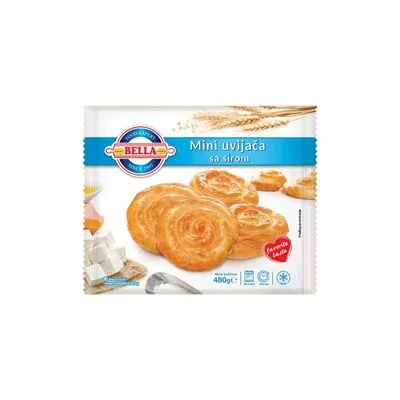 Pita mini uvijaca bella sa sirom 480gr