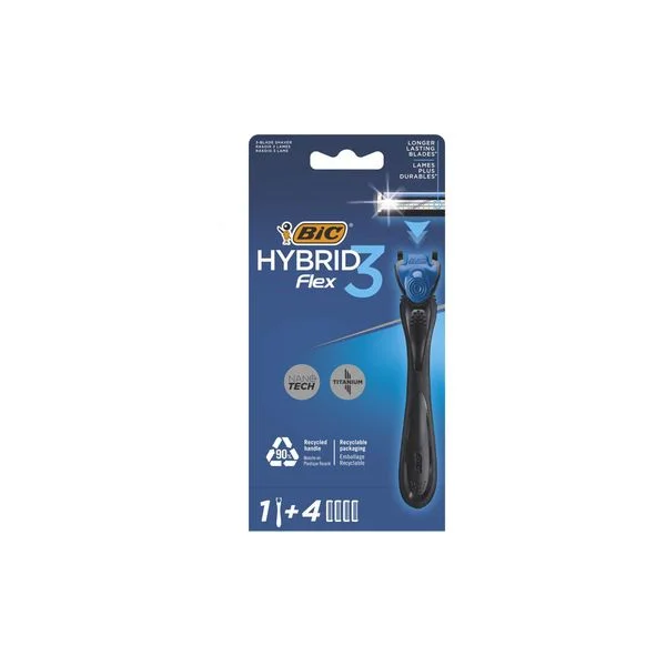 Brijac bic flex 3 hybrid +4 dopune