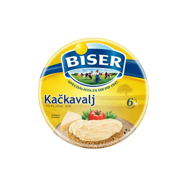 Biser kačkavalj topljeni 140g