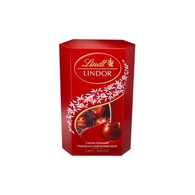 Praline lindor cornet milk 200gr lindt