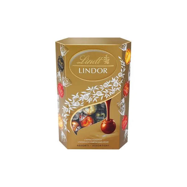 Praline lindor cornet assorted 200gr lindt