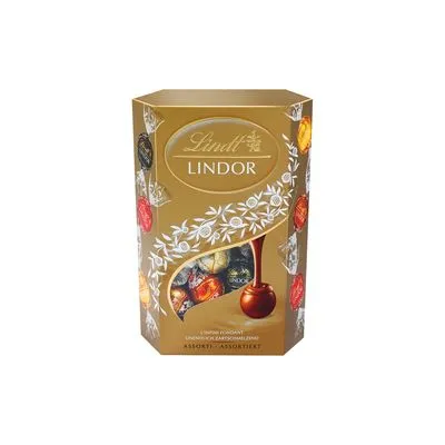 Praline lindor cornet assorted 200gr lindt