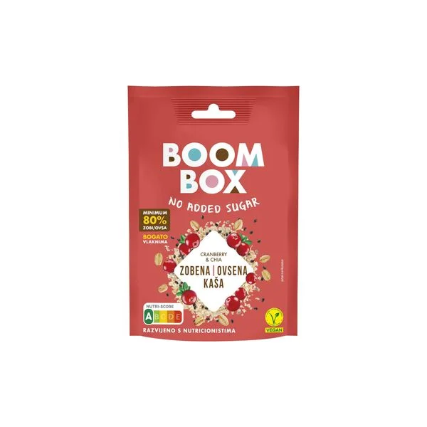 Kaša ovs brusnica chia 60g Boom Box