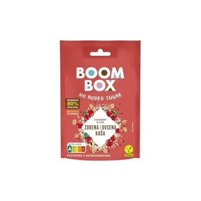 Kaša ovs brusnica chia 60g Boom Box