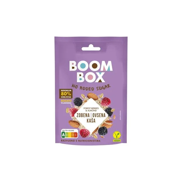 Ovsena kaša šumsko voće i badem 60g boom box