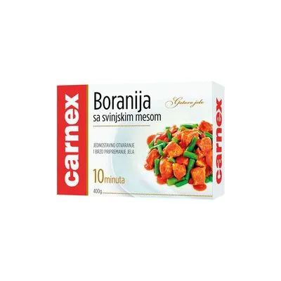 Boranija sa svinjskim mesom 400gr. Carnex