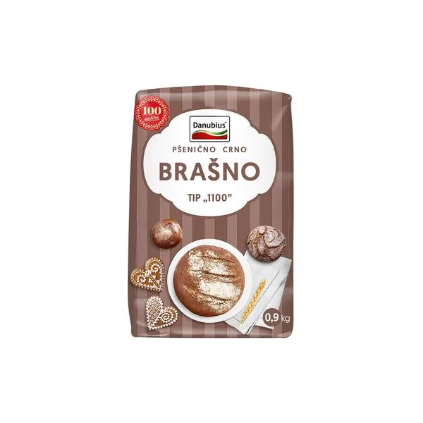 Brašno pšenično crno tip 1100 0.90kg Danubius