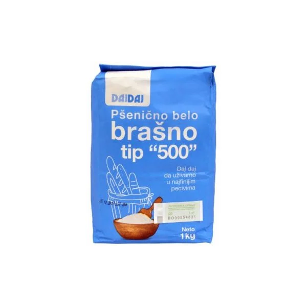 Brašno pšenično tip-500 Daj Daj 1kg