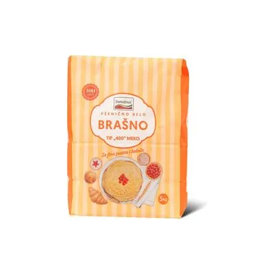 Brasno nam.psenicno extra belo t-400 meko 5kg