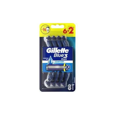 Gillette blue 3 6+2 s Nelt Co