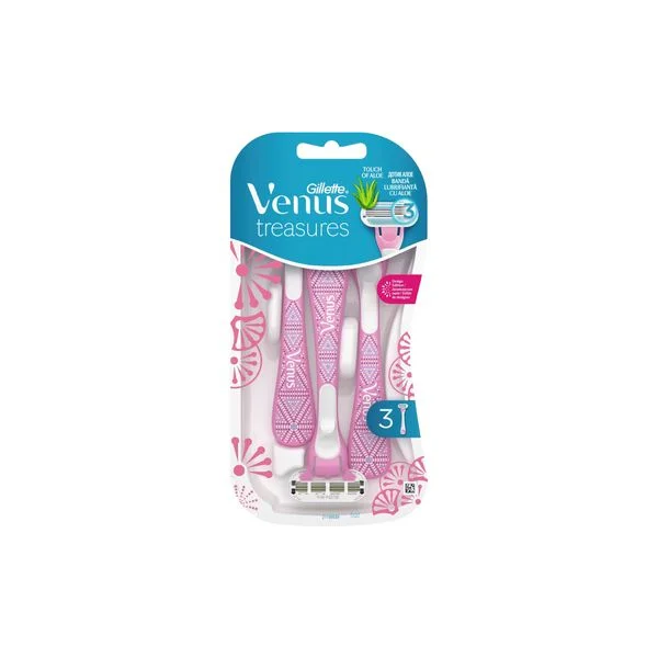 Gillette venus treasures pink 3s