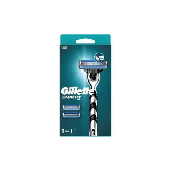 Brijač mach 3 razor +2 cart Gillette nelt