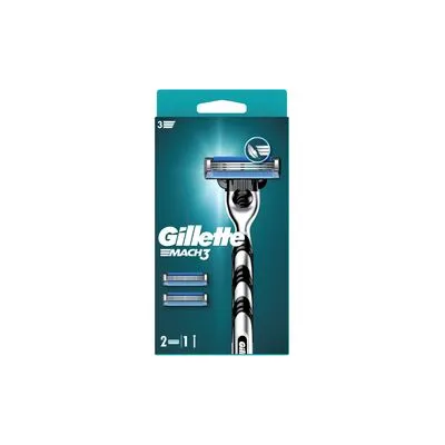 Brijač mach 3 razor +2 cart Gillette nelt
